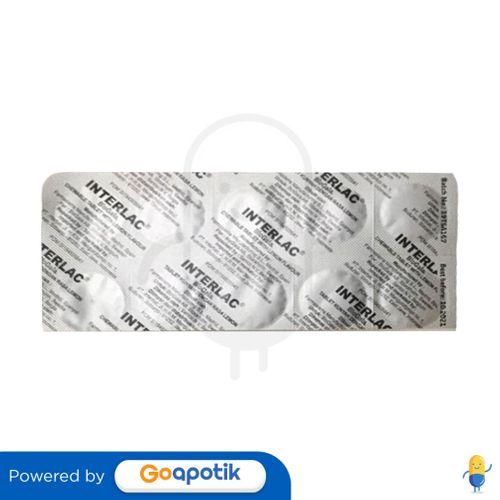 Gambar INTERLAC RASA LEMON STRIP 10 TABLET dari Apotek Kosambi By GoApotik undefined Tokopedia