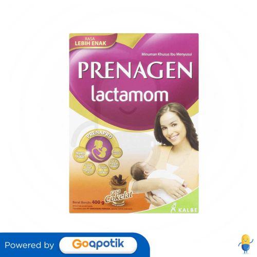 Gambar PRENAGEN LACTAMOM SUSU IBU MENYUSUI RASA COKLAT 400 GRAM BOX dari Apotek Mei Farma By GoApotik undefined Tokopedia