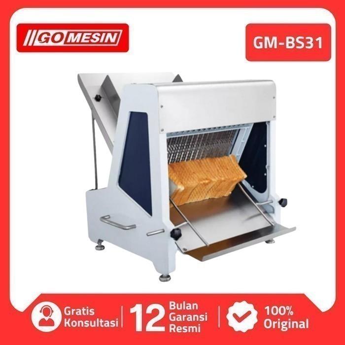 Gambar Mesin Potong Roti Tawar Getra Q31GC Bread Slicer 31 Mata Pisau - Gomesin dari DISTRIBUTOR GEA GETRA JAKARTA undefined Tokopedia