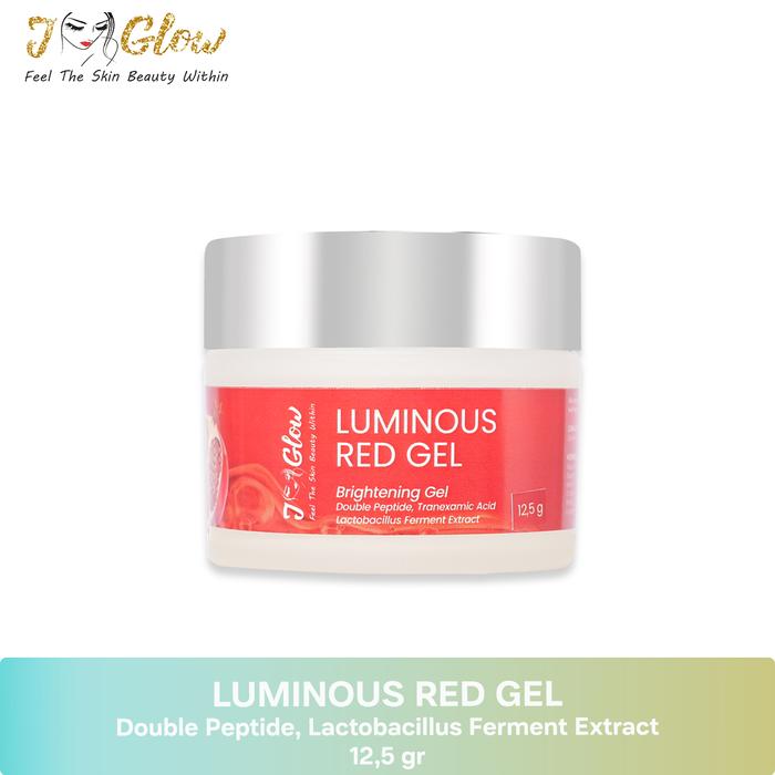 Gambar Jglow Skincare Luminous Red Gel Jelly Pelembab glowing dari setimuati undefined Tokopedia