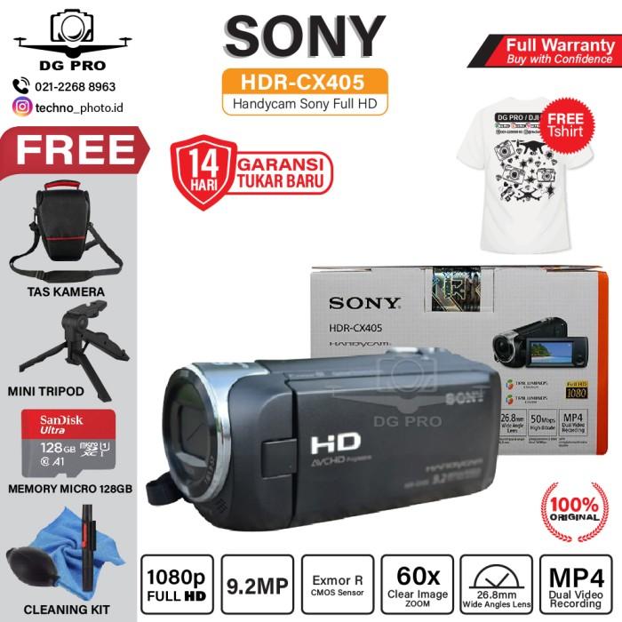 Jual Handycam Sony Hdr-Cx405 Camcorder Cx 405 Original
