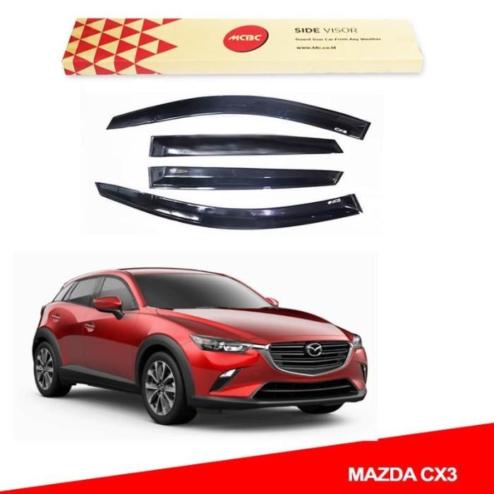 Gambar Talang Air Mobil Slim Mazda CX3 CX-3 Original MCBC Warna Diamod Black - CX3 2016 - CX3 2016 dari Simplebuyy undefined Tokopedia