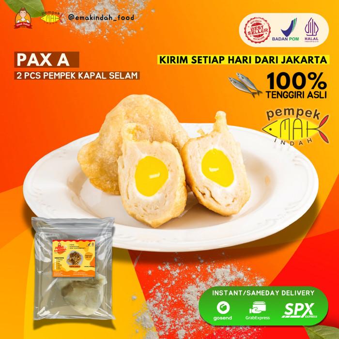 Gambar PASTI PROMO PEMPEK EMAK INDAH - PEMPEK MPENAK PALEMBANG ASLI - Paket Pempek 1 Pax - C-KulitORI - A-KapalSelam dari MUNG BAKUL KRIPIK undefined Tokopedia