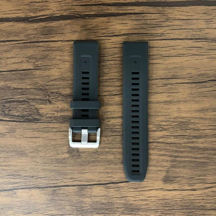 Gambar Strap Silicone Garmin Epix Gen 2 - 22Mm Quickfit - Original - Cabutan Garmin Best Quality - SlateGray Steel dari atheswarashop undefined Tokopedia