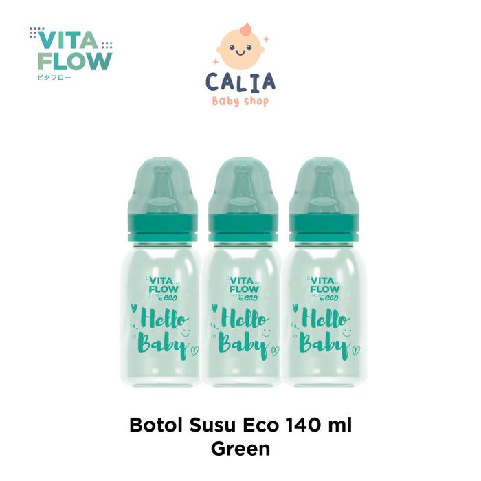 Gambar Promo Vitaflow Botol Susu Eco 140Ml - Green dari bagusjayaq undefined Tokopedia