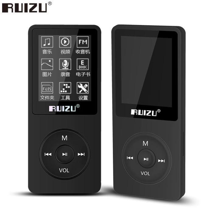 Gambar RUIZU X02 4GB AESTHETIC MP3 MP4 Audio Player Lossless HD FLAC SQ - Black dari Tanaga Online Shop undefined Tokopedia