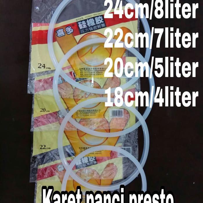 Gambar Sale Karet panci presto ukuran 18,20,22,24 cm - 20cmTerlaris - 24cm dari basiamart undefined Tokopedia