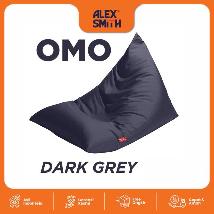 Gambar Goto Omo Bean Bag Triangle Sofa Tempat Duduk Santai Kursi Lantai Empuk - DARK GREY dari alexsmith undefined Tokopedia
