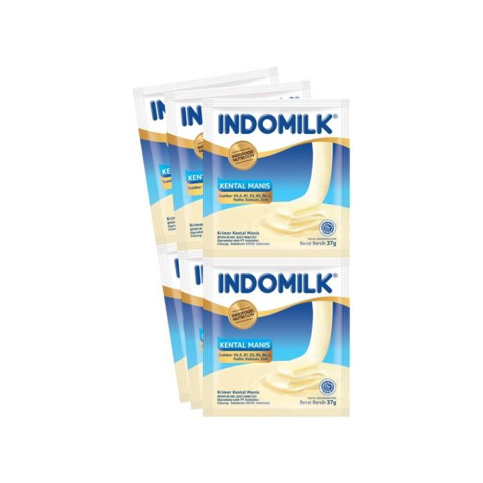 Gambar Indomilk Susu Kental Manis Putih Coklat 6scht x 37gr Kemasan Sachet SG - COKLAT 6X37GR dari cjc_grosir undefined Tokopedia