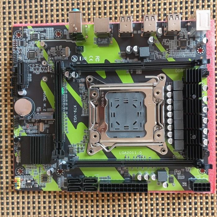 Jual Bebas Ongkir! Motherboard X79 Untuk Xeon E5 V1 Dan V2 Grab