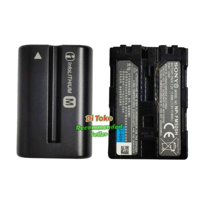 Battery Sony Np-fm500h For A560 A850 A450 A300 Fm500 Vm50 A58 A99 A900 A350  A550 A65 A580 A77 A200 A700
