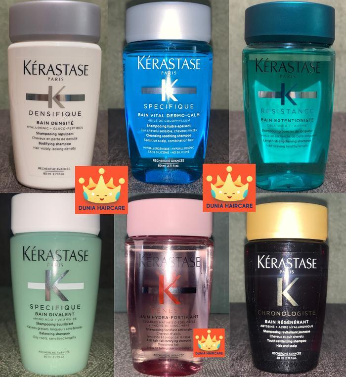 Kerastase Shampoo TRAVEL SIZE 80ml ORIGINAL! MATT ZHANG Bain Divalent di  Beuaty Stors Tokopedia