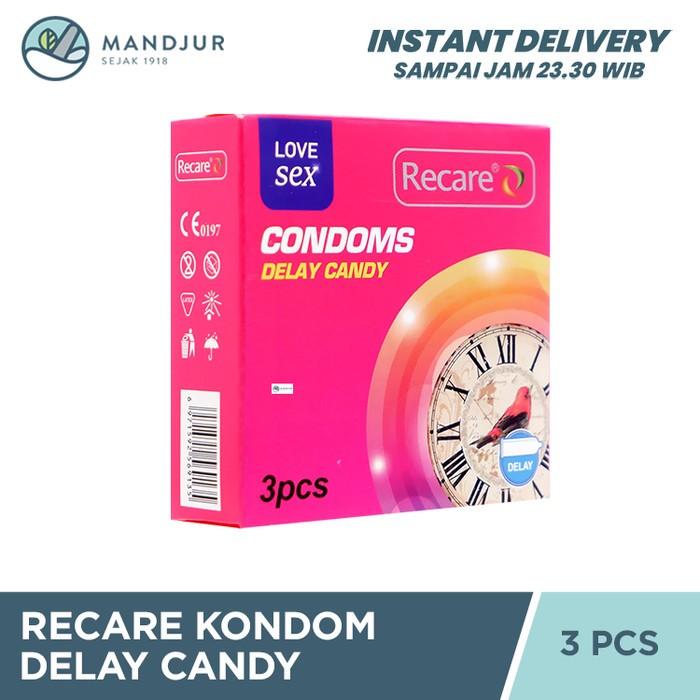 Gambar Kondom Recare Delay Candy 3 pcs - Sensasi Tahan Lama dari Apotekmandjurofficial undefined Tokopedia