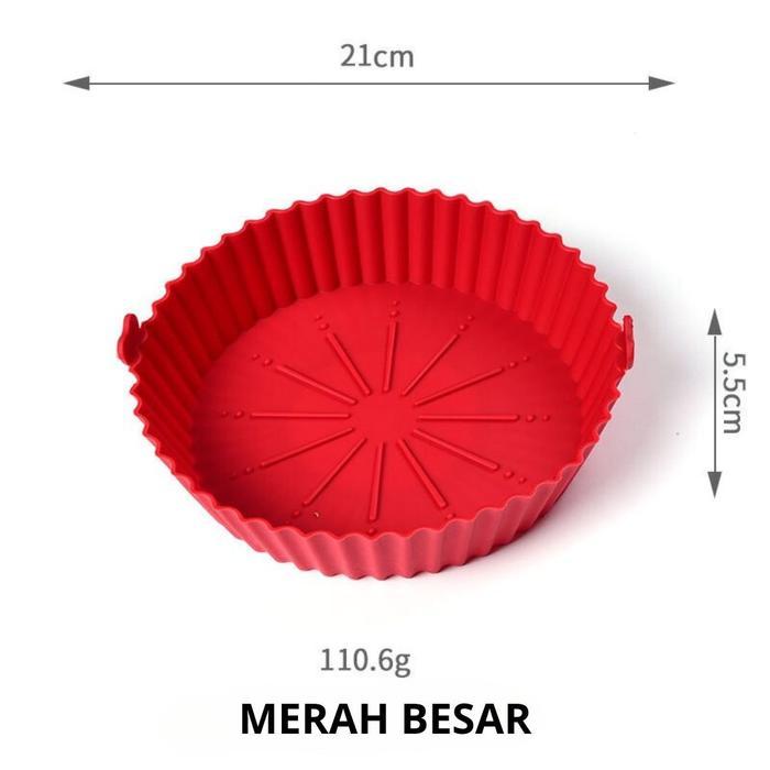 Gambar 50pcs Kertas Alas Air Fryer / kertas air fryer anti lengket / Kertas Fryer Anti Lengket - Merah Besar dari MyLittle House undefined Tokopedia