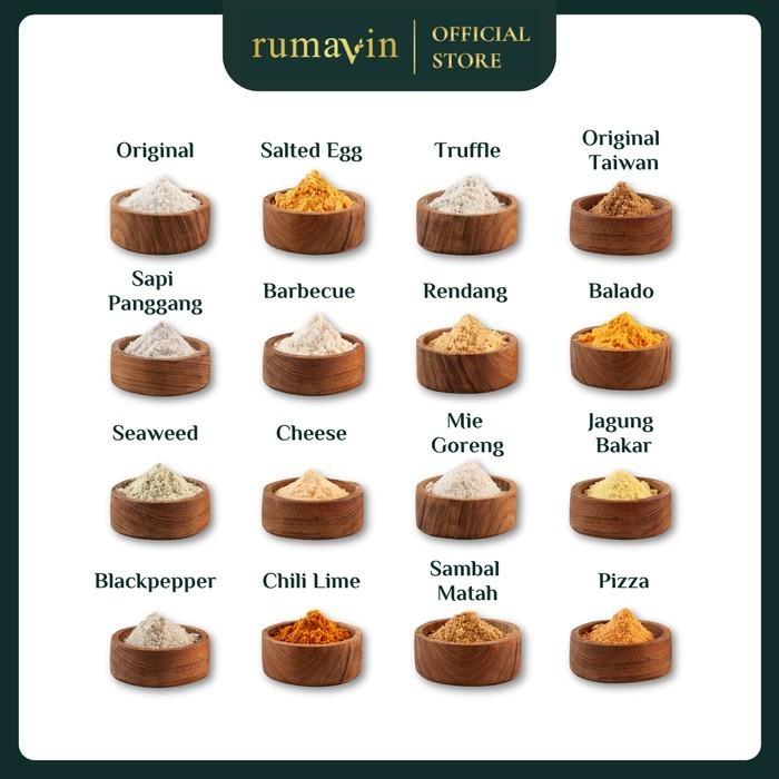 Gambar Rumavin - Premium Bumbu Tabur Aneka Rasa 50gr - Blackpepper dari Rumavin Official Store undefined Tokopedia