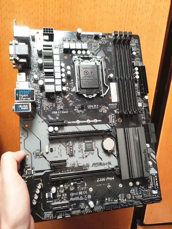 M Z390 Asrock Pro4 Z390 Pro4 Motherboard Intel I7-9700K CPU