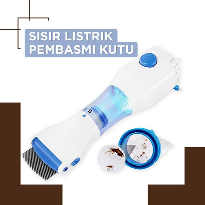 Gambar Goto UV-Comb Vacuum Comb Penghilang Kutu Sisir Kutu Elektrik Rambut - Putih dari Livyo Shop undefined Tokopedia