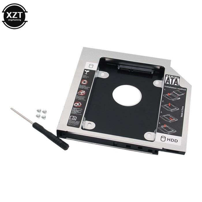 Jual NEW Second HDD Caddy 9MM SATA for SSD Case - Main Image