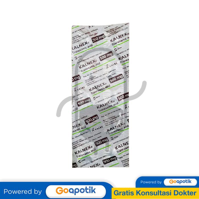 Gambar KALNEX 500 MG STRIP 10 TABLET dari Apotek MTM By GoApotik undefined Tokopedia