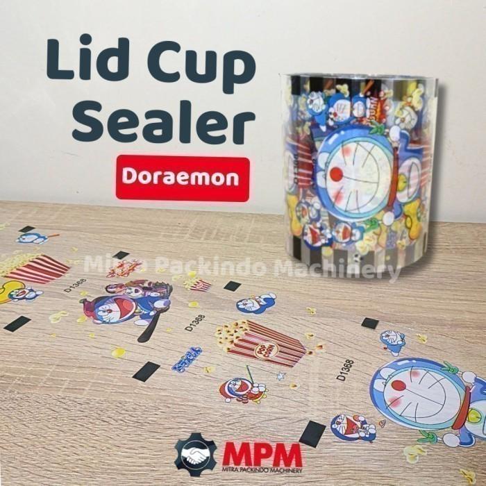 Gambar Lid Cup Plastik Seal GAMBAR KARTUN - Doraemon dari Mitra Packindo Machinery undefined Tokopedia