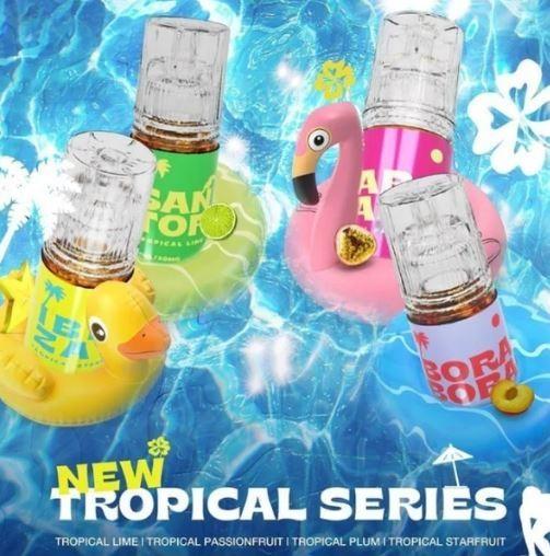 Gambar Stok Baru LIQUID FOOM TROPICAL SERIES 30ML BARBADOS BORABORA IBIZA SANTORINI - Ibiza dari yusuf204 undefined Tokopedia
