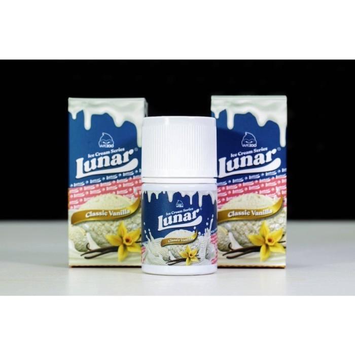 Gambar Stok Baru LIQUID LUNAR CLASSIC VANILLA ICE CREAM 60ML BY VAPEZOO FREEBASE ORI - 3MG dari yusuf204 undefined Tokopedia