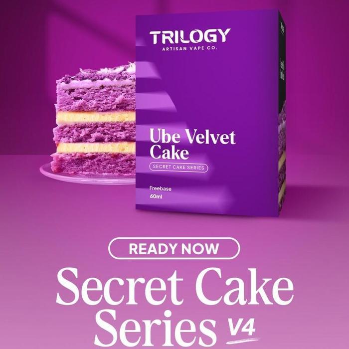 Gambar Stok Baru Secret Ube Velvet Cake 60ml by Trilogy Brewery x Jvape - 3mg dari yusuf204 undefined Tokopedia