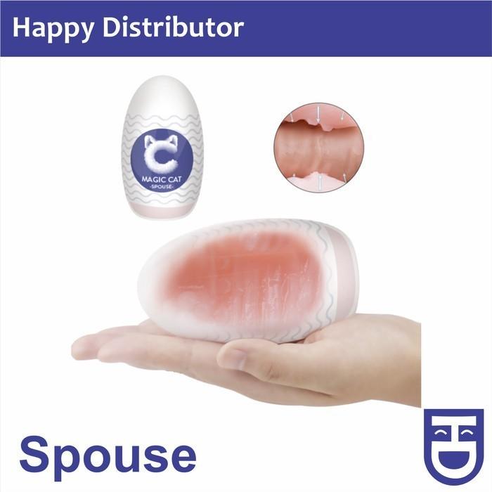 Gambar alat bantu priaa best selling - Magic Cat Egg Snail Cup Alat Mastrubasi Pria Cowok Telur Tenga Dewasa - Acak - Loli - Spouse dari squid game mall undefined Tokopedia