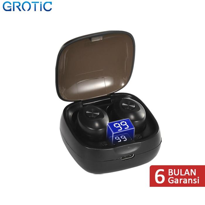 Jual GROTIC TWS Headset Bluetooth Earphone Wireless Stereo Earbuds