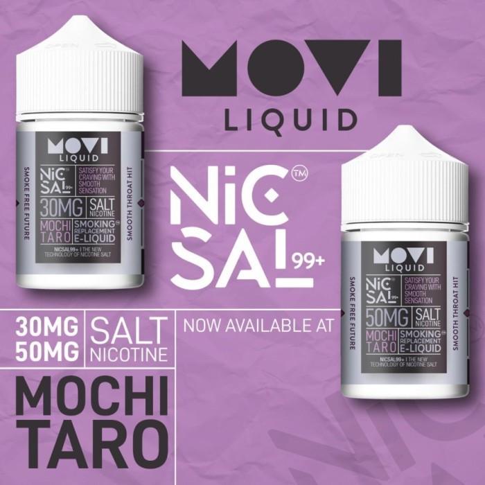 Gambar Movi Liquid Nicsal 99+ Mochi Taro Salt Nic 60Ml - 30MG dari PODShop03 undefined Tokopedia