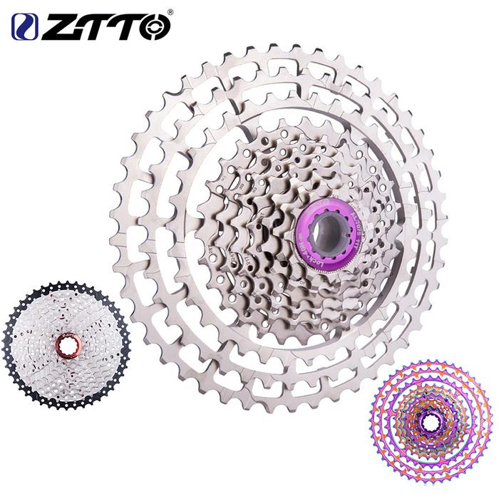 Jual ZTTO MTB 10 Speed 11-46T Bicycle Cassette Wide Ratio