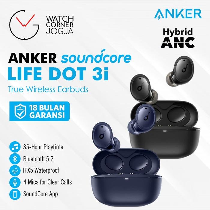 Jual ANKER Soundcore Life Dot 3i ANC True Wireless Bluetooth