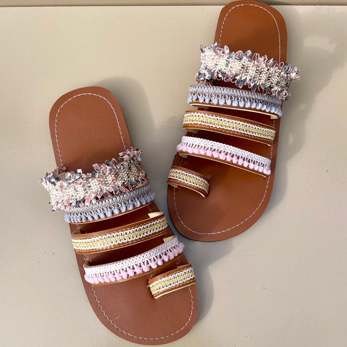 Jual Sandal Bohemian Sandal Boho Sandal Couple Ibu Dan Anak Sandal