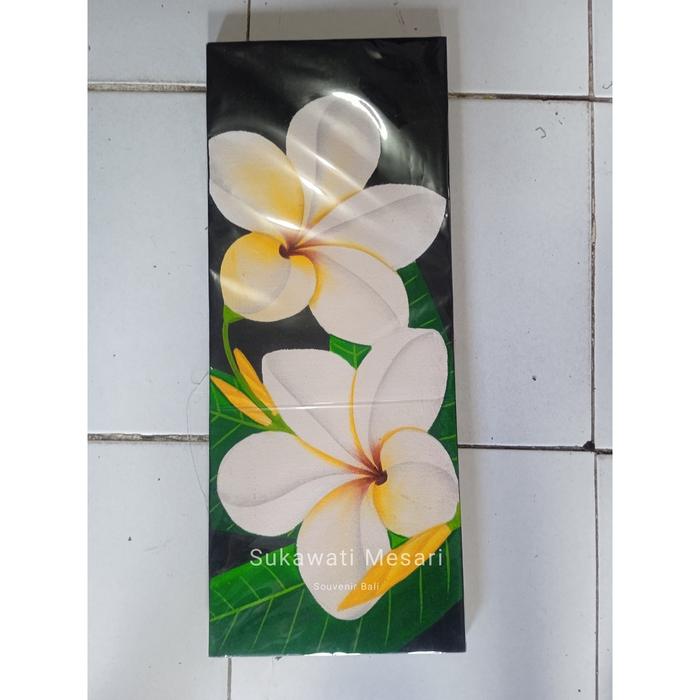 Gambar Lukisan Bunga Etnik Kamboja Jepun Frangipani Klasik Handmade Bali - Putih dari dhx07 undefined Tokopedia