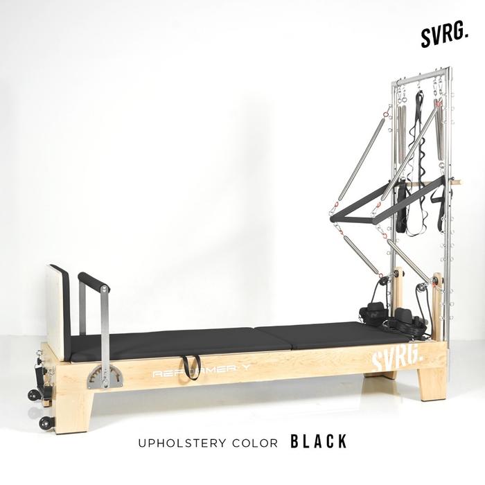 Gambar Pilates Reformer Y - For The Best Posture - Svrg - Maple Wood - Alat Gym - Black Cover dari ARVENMALL undefined Tokopedia