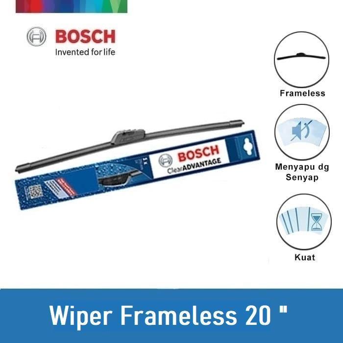 Gambar Bosch Wiper Mobil Frameless New Clear Advantage 20 - Warna dari BOSCH AUTOMOTIVE STORE undefined Tokopedia
