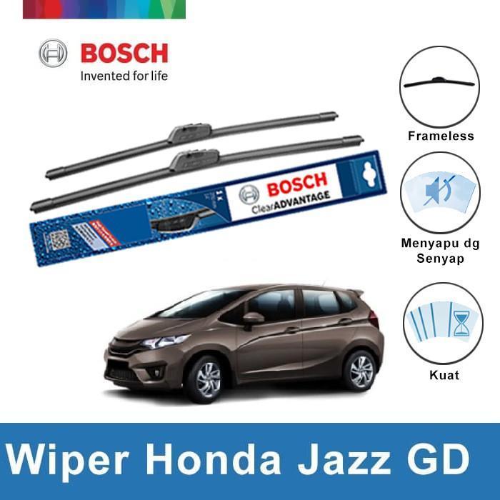 Gambar Bosch Frameless Wiper Sepasang Depan Mobil Honda Jazz GD New Clear Advantage 24 dan 14 Inci - Warna dari BOSCH AUTOMOTIVE STORE undefined Tokopedia