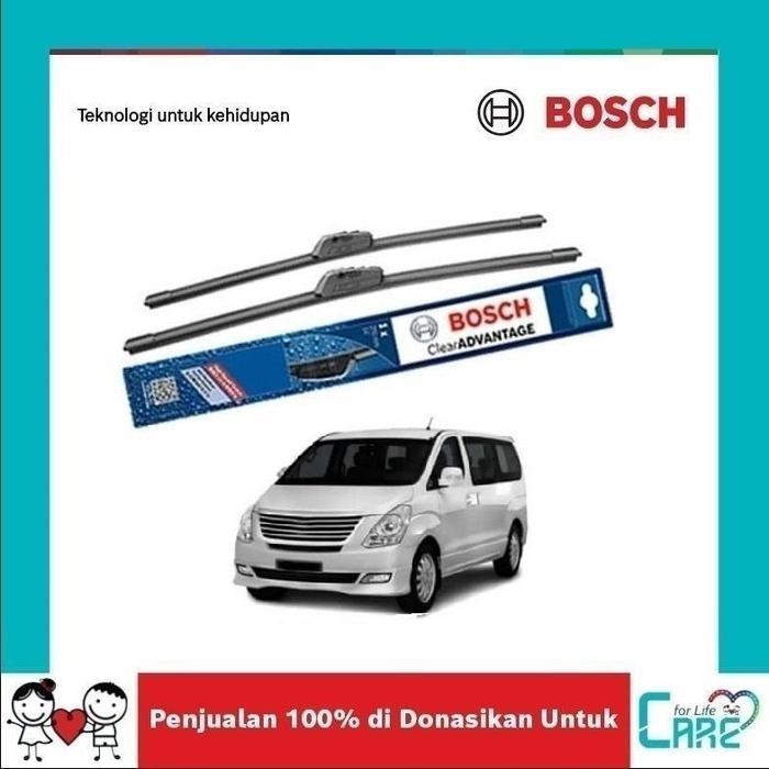 Gambar Bosch Frameless Wiper Sepasang Depan Mobil Hyundai H1 New Clear Advantage 24 dan 16 Inci - Warna dari BOSCH AUTOMOTIVE STORE undefined Tokopedia