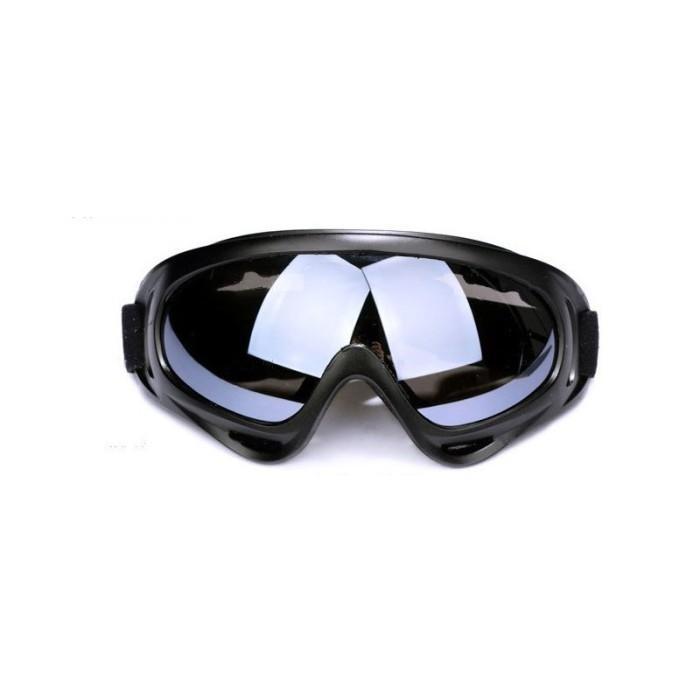 Gambar Kacamata Goggles Ski Tactical Kacamata Sepeda Motor Lensa Wide - Hitam dari varcityshop undefined Tokopedia