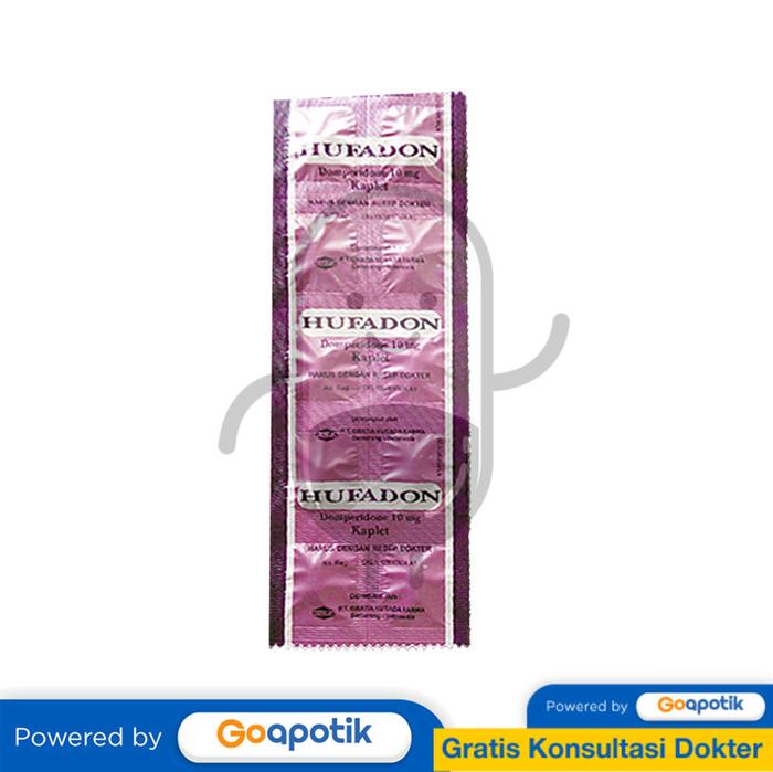 Gambar HUFADON 10 MG STRIP 10 KAPLET dari Apotek HAR Farma by GoApotik undefined Tokopedia