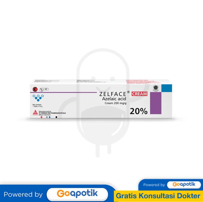 Gambar ZELFACE CREAM ISI 10 GRAM TUBE dari Apotek Vila Gading Jakarta Utara by GoApotik undefined Tokopedia