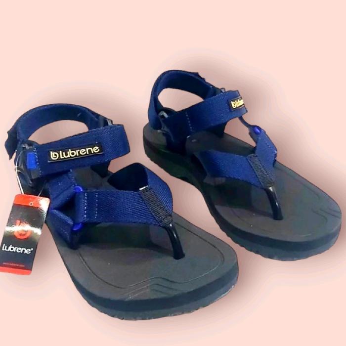 Gambar Lubrene Genio GM Original Size 38-43 Sandal Gunung Outdoor Kasual Laki-laki Quality Premium Termurah - NAVY, 39 dari Awal Andesty undefined Tokopedia
