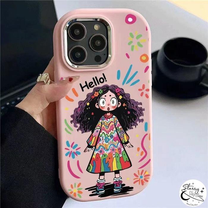 Gambar Penutup Lensa Logam Berlapis Mewah Untuk OPPO A7 A5S A12 A17 A3S A38 A58 A78 A15 A16 A9 A57 A76 A5 A11 A53 2020 A11K A74 A95 A54 A55 A96 Reno 4F 5F 5 7PRO 9PRO 8PRO Kartun Bunga Berwarna-warni Rambut Keriting Penutup Warna Permen Anak Perempuan Lucu - Case 405, OPPO A15=A15s=A35 dari Starryskycase undefined Tokopedia