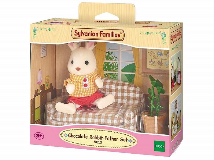 Gambar Mainan Koleksi Sylvanian Families Chocolate Rabbit Father Set dari Play2learn Indonesia undefined Tokopedia
