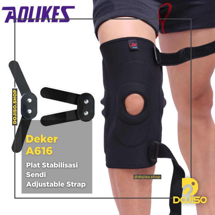 Gambar Knee Decker Aolikes A616 Kneepad Deker Lutut Pelindung Olahraga Pad - M dari Dojiso Store_NEW undefined Tokopedia