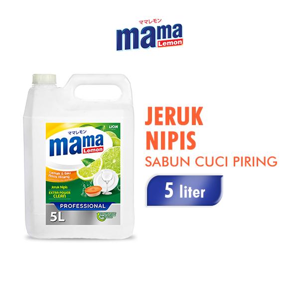 Gambar Mama Lemon Sabun Cuci Piring Jeruk Nipis Jerigen 5L dari Wings Indonesia undefined Tokopedia
