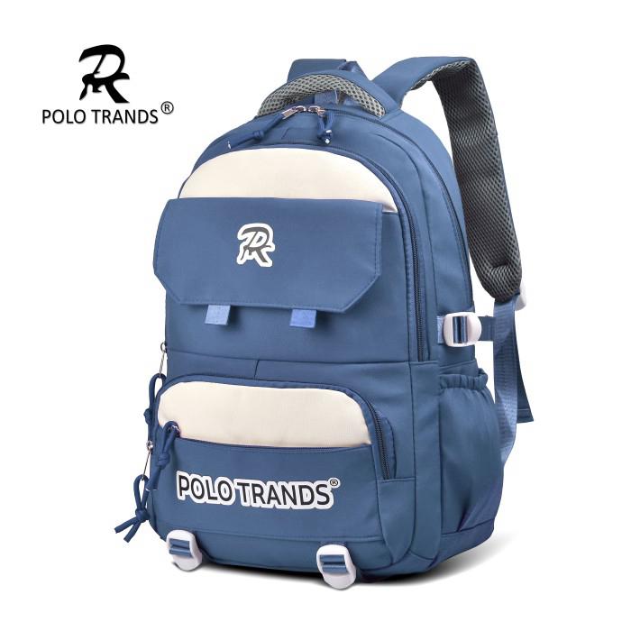 Gambar Polo Trands Tas Sekolah Tas Ransel Anak K 63446 Tas Sekolah Anak Fashion - Blue dari Polo Trands undefined Tokopedia