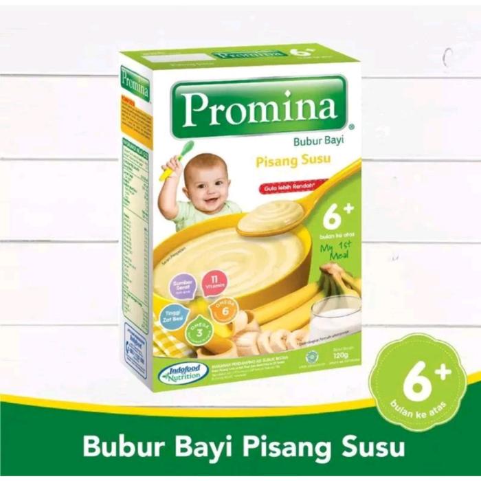 Gambar Promina bubur bayi cereal 6m+ box 120gr aneka rasa MPASI bubur susu bayi instan - kacang hijau dari Myso Baby undefined 5 Tokopedia