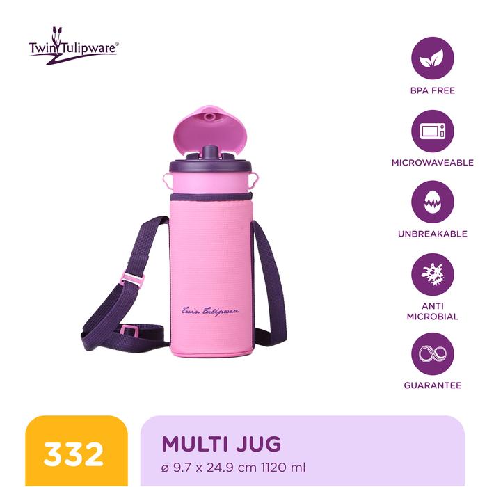 Gambar Twin Tulipware - Multi Jug - Pink Lady dari Twin Tulipware Indonesia undefined Tokopedia