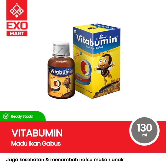 Gambar Vitabumin Madu Ikan Gabus Anak 130 ml dari EXO Mart undefined Tokopedia